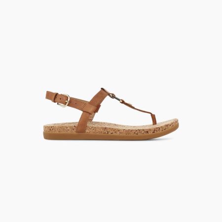 UGG Aleigh Khaki Sandals for Women (GIXL50639)